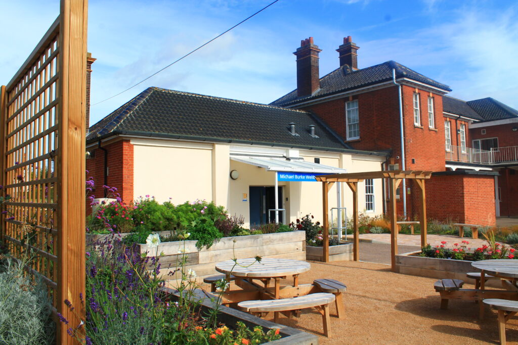 Photograph of the Michael Burke Wellbeing Centre